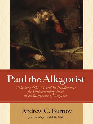 cover image of Paul the Allegorist